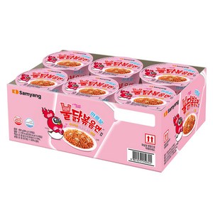 불닭볶음면 까르보 컵 80g, 6개