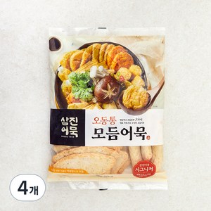 삼진어묵 오동통 모듬어묵 + 스프, 700g, 4개