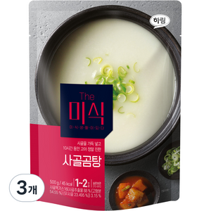 더미식 사골곰탕, 500g, 3개