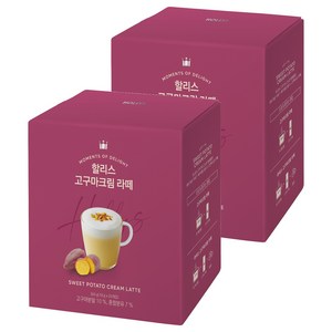할리스 고구마크림 라떼