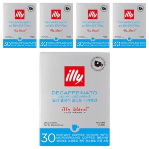 일리 클래식 로스트 디카페인 레귤러, 1.6g, 30개입, 5개