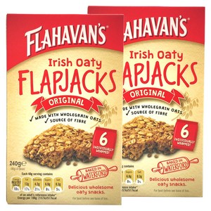 플라하반 오트밀바 플랩잭스 오리지널, 40g, 12개