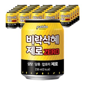 팔도 비락식혜 제로, 238ml, 36개