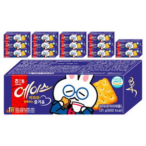 해태제과 에이스 과자, 121g, 15개