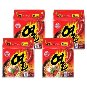 오뚜기 열라면 120g, 20개