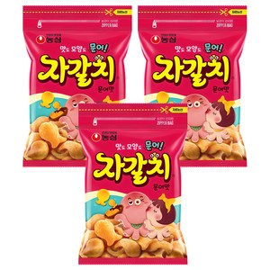 농심 자갈치, 300g, 3개