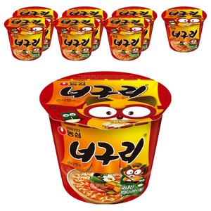 너구리 큰사발면 111g, 8개