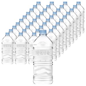 동원샘물 생수 무라벨, 1.1L, 60개