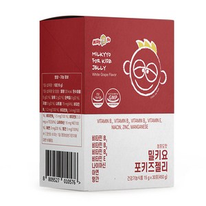 밀키요 포키즈 젤리, 15g, 30개