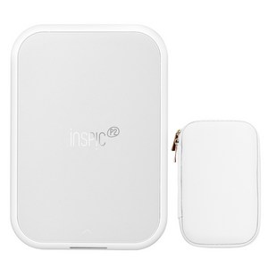 캐논 인스픽 P2 포토프린터 펄화이트 + 케이스(랜덤발송) 패키지