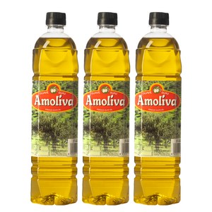 아몰리바 포마스 올리브오일, 1L, 3개