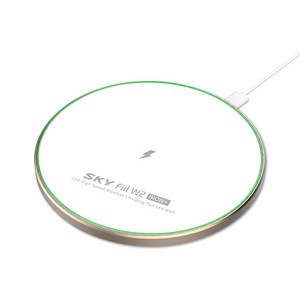 SKY 필 W2P 아이언+ 15W 고속 무선충전기 패드 SKY-W2P