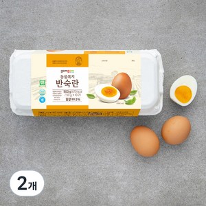 곰곰 동물복지 반숙란 (냉장), 10구, 2개