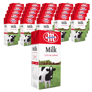 믈레코비타 3.5퍼센트 멸균우유, 1L, 24개