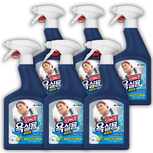 홈스타 욕실용 세정제 라임바질향, 750ml, 6개