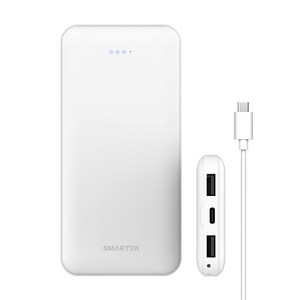 스마텍 슬림 보조배터리 10000mAh + 케이블 세트