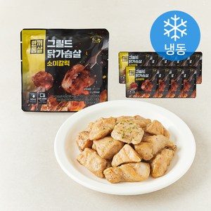 한끼통살 그릴드 닭가슴살 소이갈릭 (냉동)