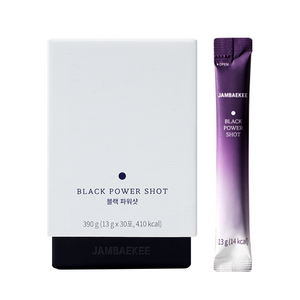 잠백이 블랙 파워샷 흑마늘즙 30p, 390g, 1개