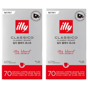일리 클래식 로스트 미니, 70개입, 1g, 2개