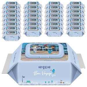 페넬로페 본보야지 퐁피두 아기물티슈 휴대캡형, 75g, 20매, 36개