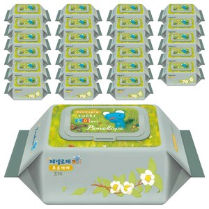 페넬로페 프르미에 포레 아기물티슈 휴대캡형, 55g, 20매, 24개