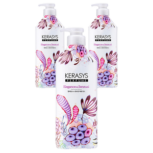 케라시스 퍼퓸 린스 엘레강스 앤 센슈얼향, 980ml, 3개