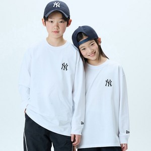 뉴에라 아동용 MLB 빅 로고 긴팔 티셔츠 14721875