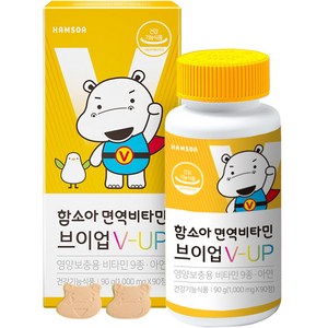 함소아 면역 비타민 브이업 1000mg, 90정, 1개