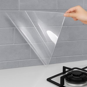 와이그레이스 주방 투명 타일시트지