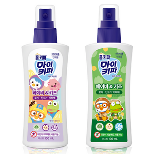 홈키파 마이키파 베이비 앤 키즈 퓨어미스트 해충기피스프레이, 100ml, 2개
