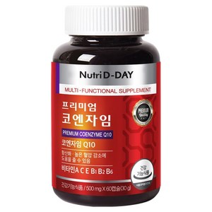 뉴트리디데이 프리미엄 코엔자임 Q10, 60정, 1개