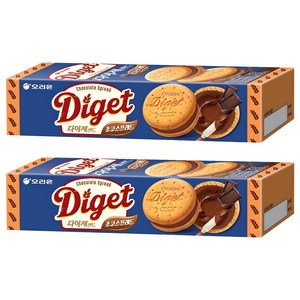 오리온 다이제샌드 초코스프레드, 98g, 5개