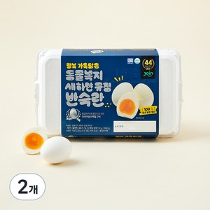 동물복지 새하얀 유정 반숙란 15구, 15구, 2개