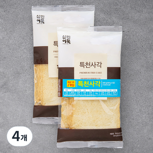 삼진어묵 특천사각, 300g, 4개