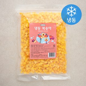 웰프레쉬 복숭아 (냉동), 1kg, 1개