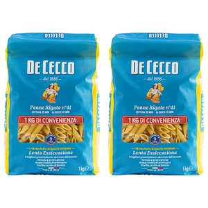 데체코 펜네 리가테 파스타면, 1kg, 2개