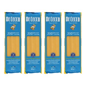 데체코 스파게티, 500g, 4개