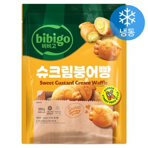 비비고 슈크림 붕어빵 (냉동), 300g, 1개