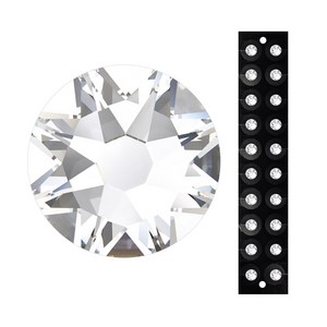 와사비네코 미미츠보 쥬얼리 귀지압패치 4mm, 크리스탈, 1개
