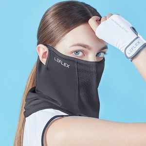 르플렉스 자외선 차단 스포츠 마스크, Free(28 x ..., 그레이, 1개