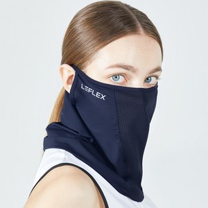 르플렉스 자외선 차단 스포츠 마스크, Large(30 x..., 네이비, 1개