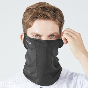 르플렉스 자외선 차단 스포츠 마스크, Large(30 x..., 그레이, 1개