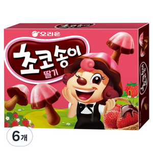 초코송이 딸기, 45g, 6개