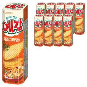 오리온 예감 치즈그라탕, 64g, 10개