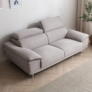 삼익가구 레이크 3인용 아쿠아텍스 헤드틸팅 소파 + 쿠션 세트 방문설치