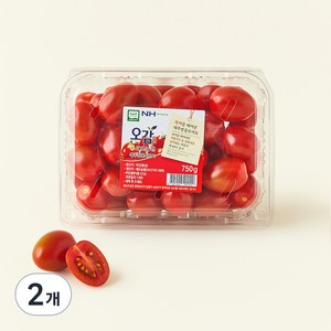 충남오감 세도농협 GAP 인증 대추방울토마토, 750g, 2박스