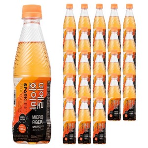 미에로화이바 스파클링 제로 탄산음료, 350ml, 24개