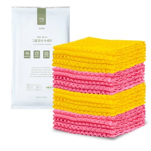 아임 거품잘나는 그물망사 수세미, 20개입, 1개