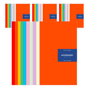 모더너리 10컬러 색지, A4, 400매