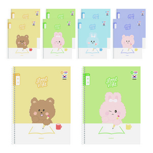 펜피아 1000 초등 스프링노트 10칸쓰기, 랜덤 발송, 10개